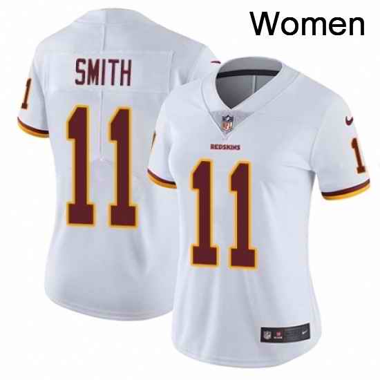 Womens Nike Washington Redskins 11 Alex Smith White Vapor Untouchable Elite Player NFL Jersey